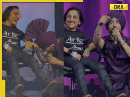 Viral video: Diljit Dosanjh wins hearts as he brings specially-abled fan on stage and performs Hass Hass for her - Watch