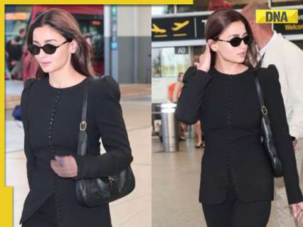 Alia Bhatt turns heads at French Riviera ahead of Cannes 2026, serves sleek all-black monochrome look: Watch