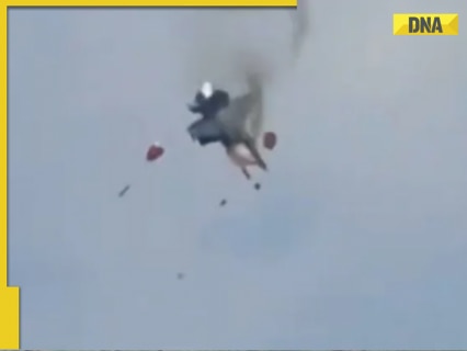 Two Navy EA-18G jets collide mid-air at Idaho Air show; all four crew eject safely; watch video