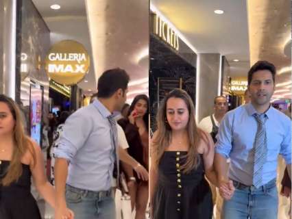 Viral video: Varun Dhawan's wife acts 'too possesive', doesn't let him hold Pooja Hegde's hand? Netizens say 'don't take spouse to movie promotion'