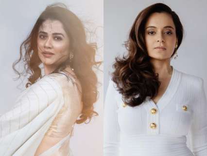 Kangana Ranaut takes a playful dig at Girija Oak's 'national crush' fame: 'Apni khoobsurati ka istemaal'