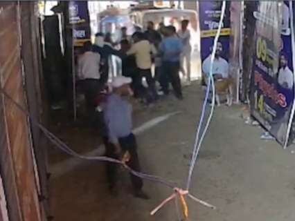 Khan Sir Coaching Institute Attack: CCTV captures stone-pelting, property damage, watch video