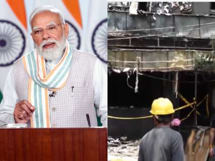 21 killed in fire at south Delhi restaurant; PM Modi, CM Rekha Gupta offer condolences