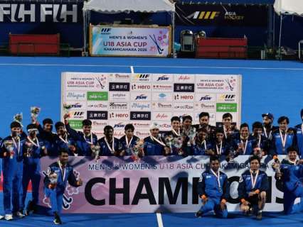 Men's Hockey U-18 Asia Cup 2026: Ashish Tani Purti's hat-trick guides India to record third title with 4-1 win over Japan