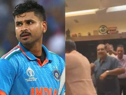 Viral Video: Shreyas Iyer's father dances after BCCI appoint