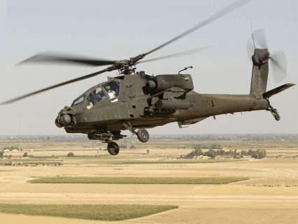 Pentagon's Apache helicopter shot down, Middle East bases hi