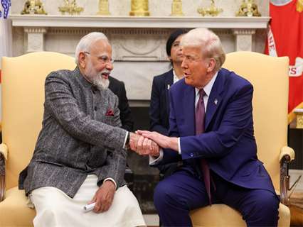 Trump congratulates Modi on becoming India's longest-serving
