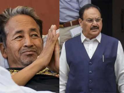 JP Nadda, Jitendra Singh meet Sonam Wangchuk at Medanta amid ongoing protest: Report