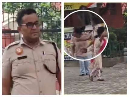 CJP Movement: Senior Delhi Police person who slapped woman during protest removed from Jantar Mantar