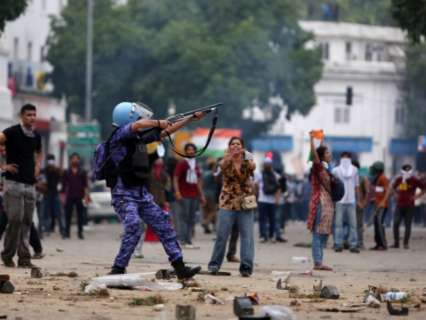 Document shows RAF fired anti-riot gun twice during Jantar Mantar protest on DCP-rank officer's directive