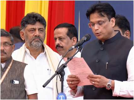 Karnataka Cabinet expansion: Full list of 20 ministers inducted into DK Shivakumar govt