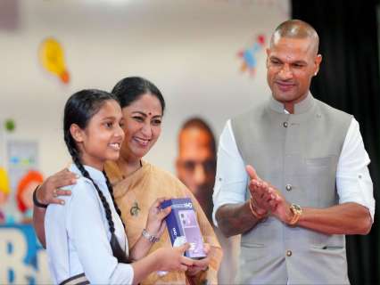 Delhi CM Rekha Gupta, Shikhar Dhawan inaugurate STEM Lab at govt school in Pitampura