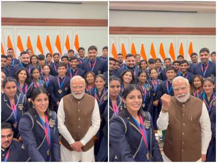 PM Modi hosts Commonwealth Games medallists, hails India's 39-medal haul in Glasgow | WATCH