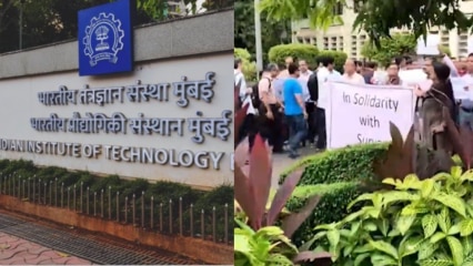 Student vs Faculty at IIT Bombay: Faculty members march in support of Prof Doolla amid Sahil Wakode case