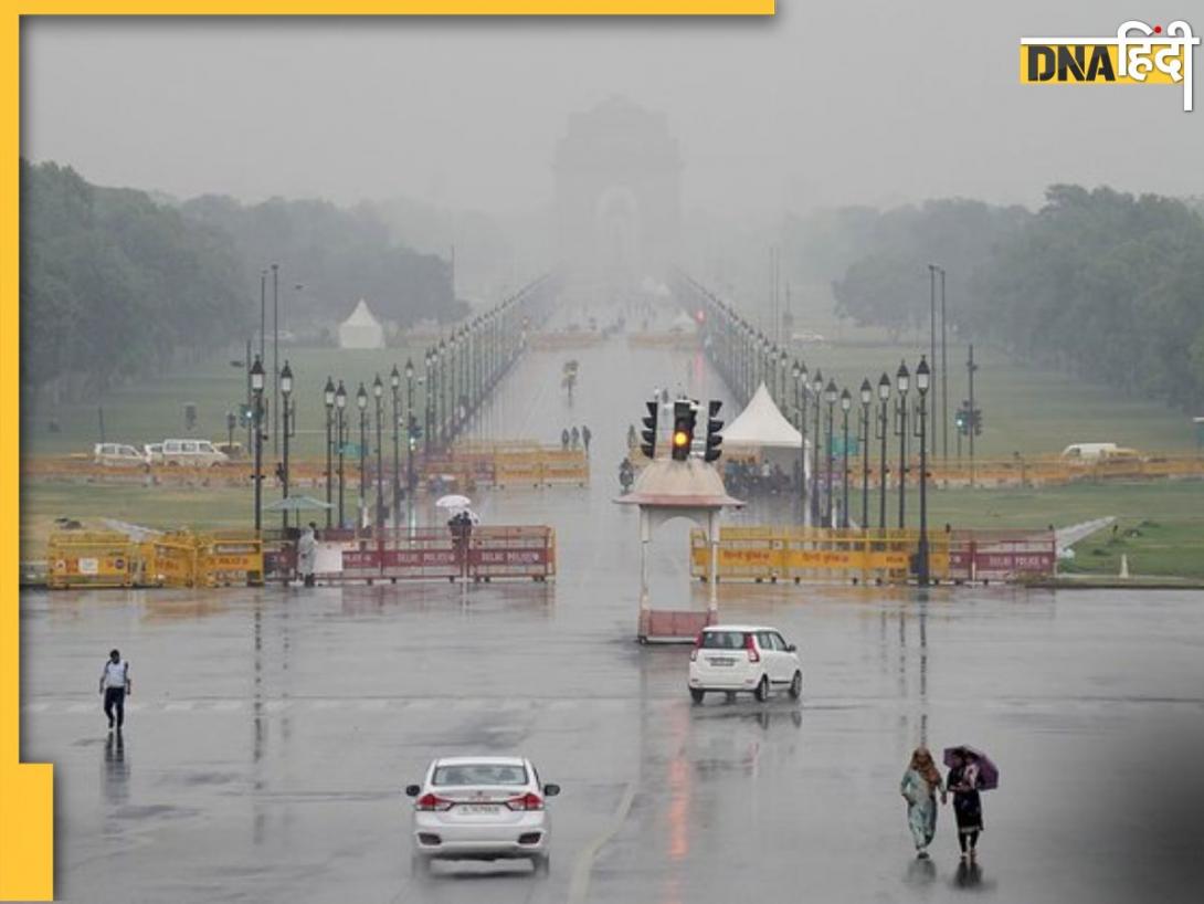 Delhi NCR Weather Update: दिल्ली-NCR में झमाझम बारिश, झुलसाती गर्मी से लोगों को मिली राहत, जानें अपने शहर का हाल