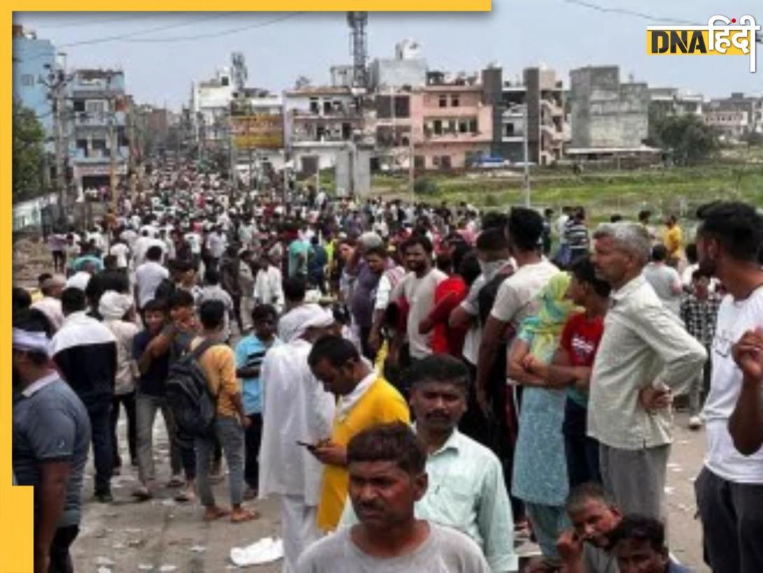 दिल्ली के भलस्वा में पहुंचा MCD का बुलडोजर; लोगों की उमड़ी भारी भीड़, सुरक्षाबल तैनात