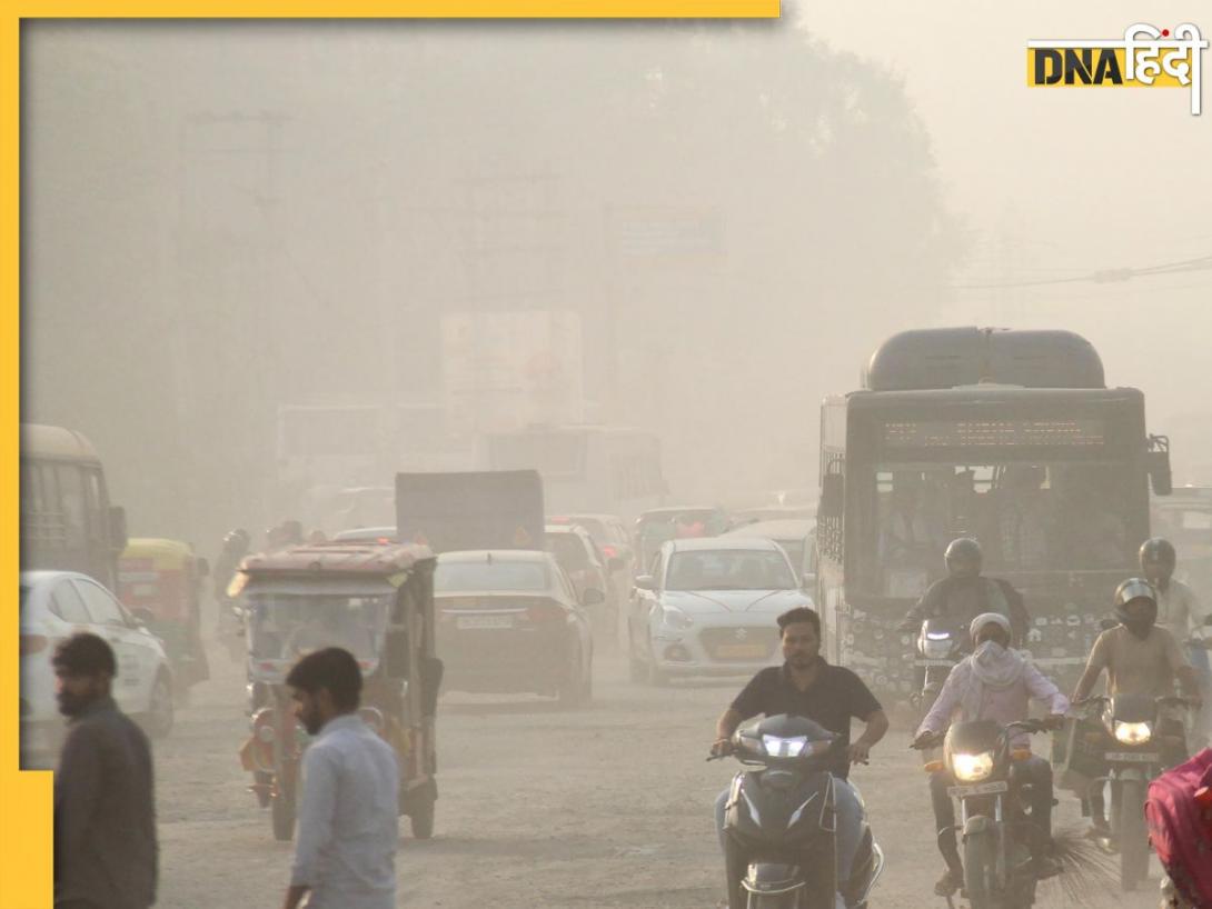 Delhi Pollution: Delhi-NCR में सांस लेना हुआ दूभर, हवा में फैलता जा रहा है जहर, 255 के आस-पास पहुंचा AQI