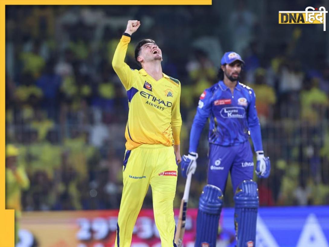 CSK के लिए पहले ही मैच में नूर हुए मशहूर, 'चौका' लगाकर मुंबई को किया बेनूर!