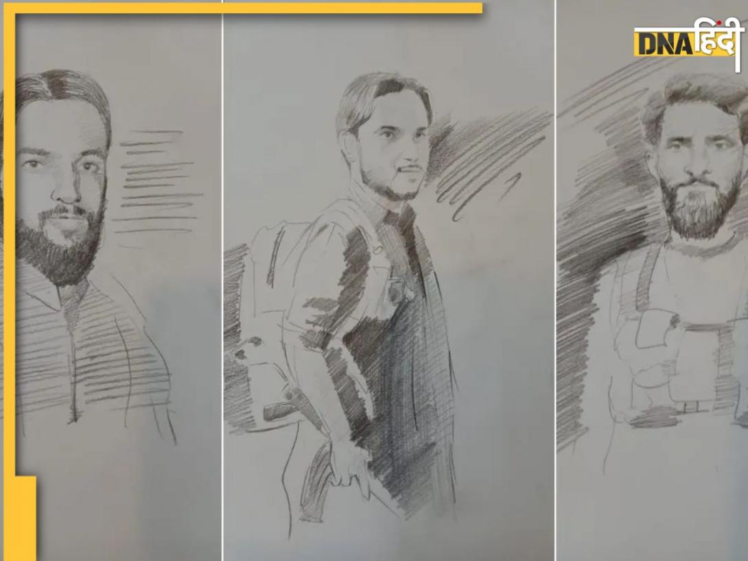 Pahalgam Terrorist Sketch: ये हैं पहलगाम के गुनहगार! जारी हुआ 3 आतंकियों का स्केच, आप भी देख लें दहशतगर्दों का चेहरा 