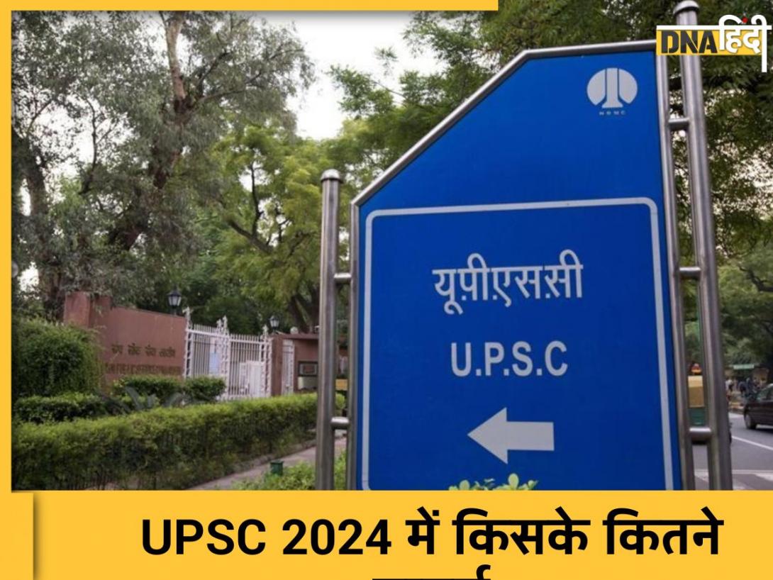 UPSC CSE 2024 Marksheet: सिविल सेवा एग्जाम के मार्क्स हुए जारी, जानिए टॉपर शक्ति दुबे सहित टॉप-10 में किसके रहे कितने नंबर
