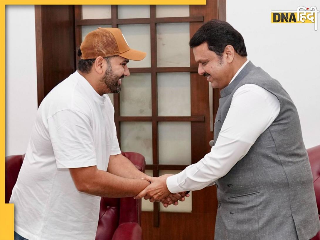 क्या पॉलिटिक्स में आएंगे रोहित शर्मा, महाराष्ट्र के सीएम देवेंद्र फडणवीस से मुलाकात के बाद छिड़ी चर्चा