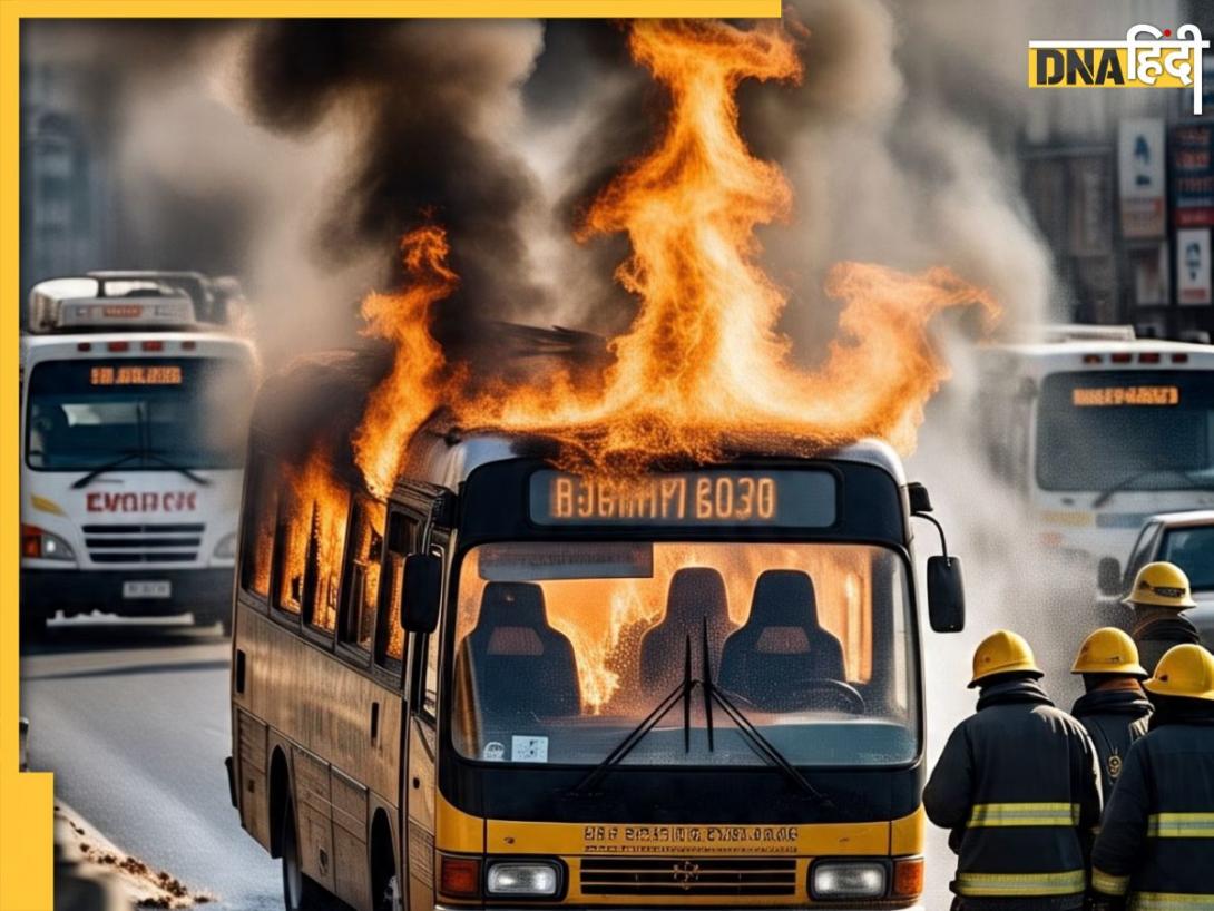 बिहार से दिल्ली आ रही थी बस, लखनऊ में हुई हादसे का शिकार, 5 लोगों की जलकर मौत, कई घायल
