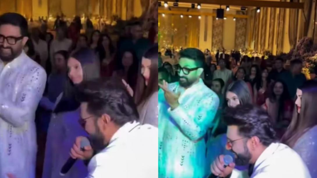 Aishwarya-Abhishek ने बेटी आराध्या संग किया डांस, Rahul Vaidya के गाने पर थिरकी बच्चन फैमिली, Video