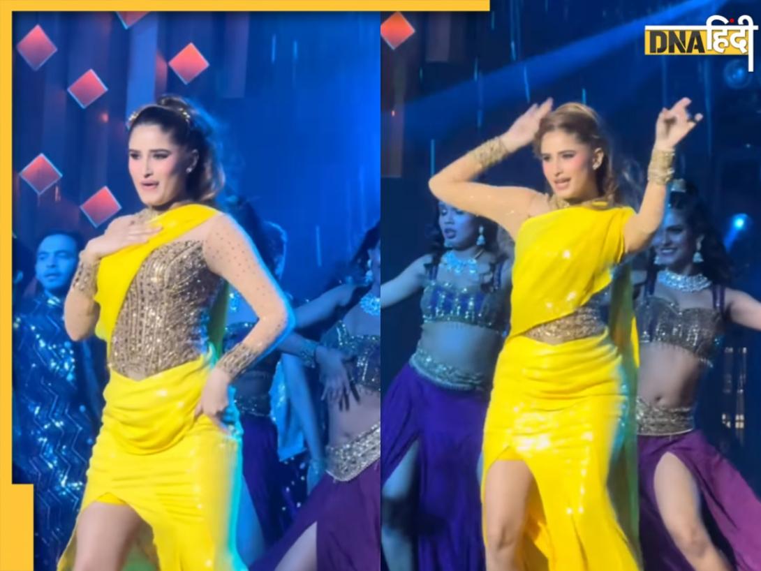 Rasha Thadani ने 'टिप टिप बरसा पानी' गाने पर मचाया धमाल, फैंस को याद आई Raveena Tandon