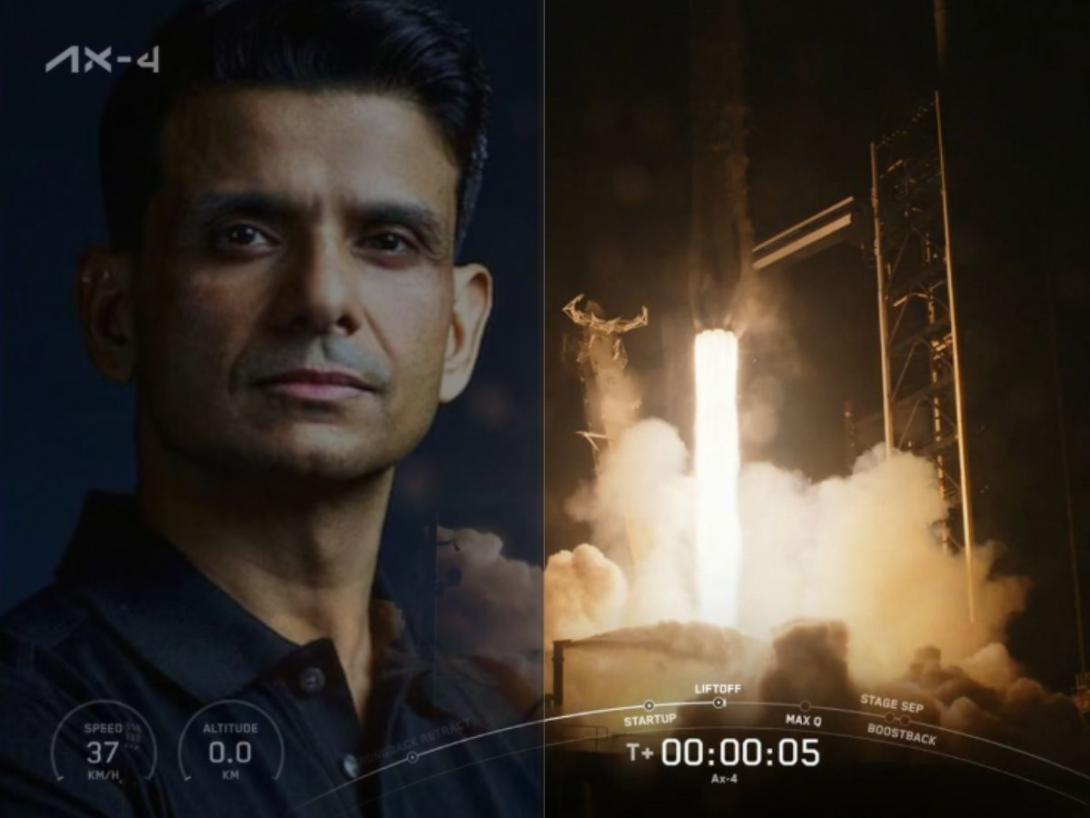 Shubhanshu Shukla Axiom 4 Mission: '140 करोड़ लोगों का सपना पूरा करने जा रहा हूं' मिशन लांच के बाद शुभांशु शुक्ला का पहला संदेश 