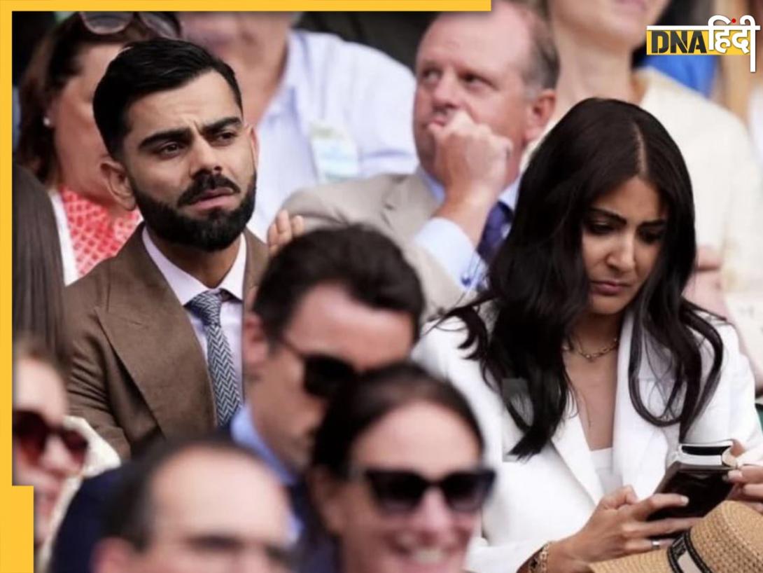 Wimbledon 2025: विंबलडन देखने पहुंचे विराट कोहली और पत्नी अनुष्का शर्मा, सोशल मीडिया पर तस्वीरें हुई वायरल 