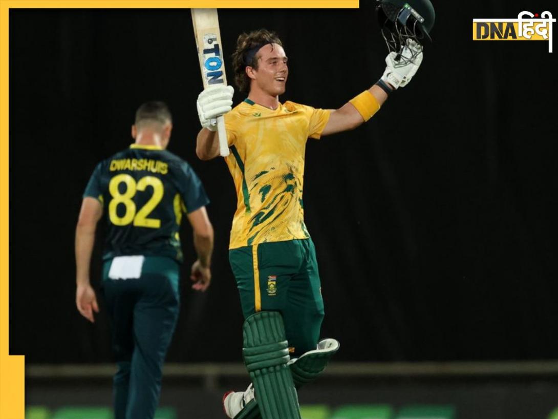 Dewald Brevis Century: एबी डिविलियर्स के नक्शे कदम पर चले'बेबी डिविलियर्स', ऑस्ट्रेलिया के खिलाफ ठोका दूसरा सबसे तेज शतक