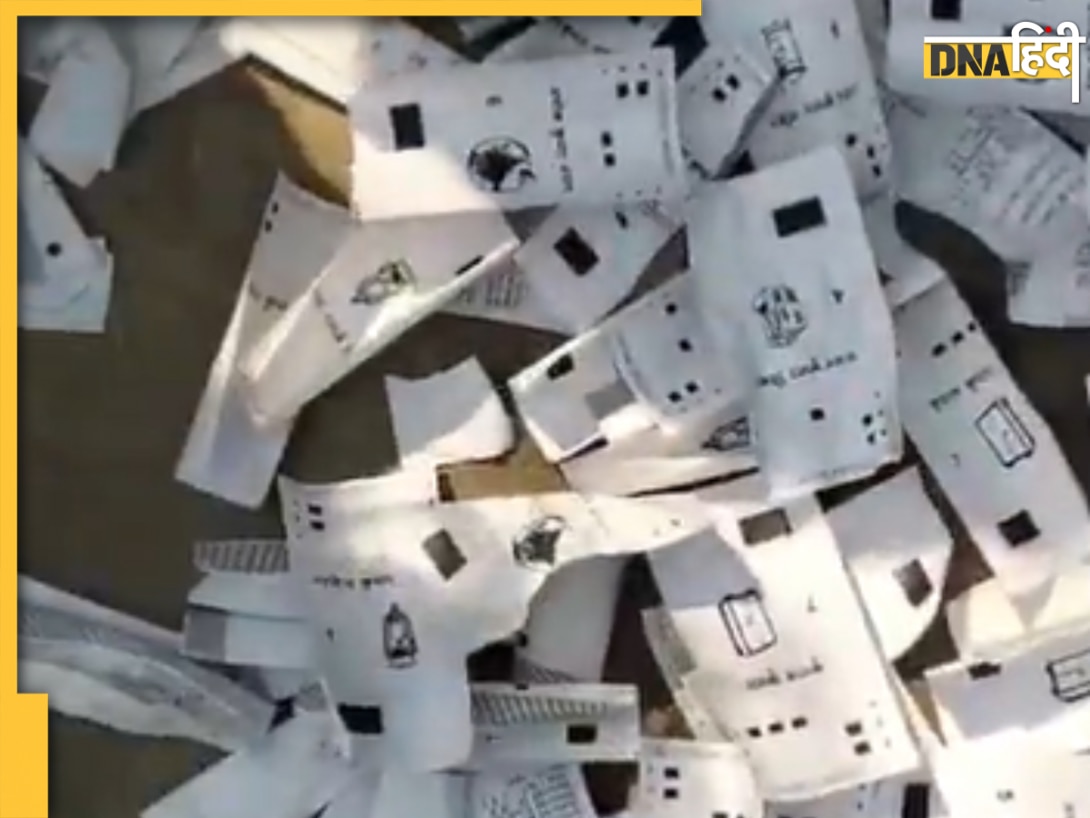 बिहार में सड़क पर बिखरी दिखी VVPAT की पर्चियां, RJD ने वीडियो शेयर कर चुनाव आयोग पर साधा निशाना