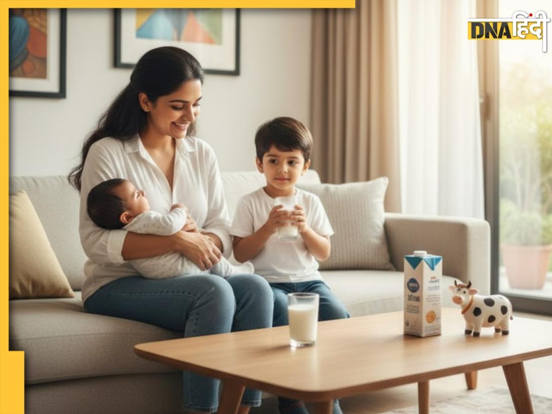 1 Year Baby Nutrition: 1 साल से कम उम्र के बच्चों को गाय का दूध पिलाएं या नहीं? डॉक्टर से जानिए 