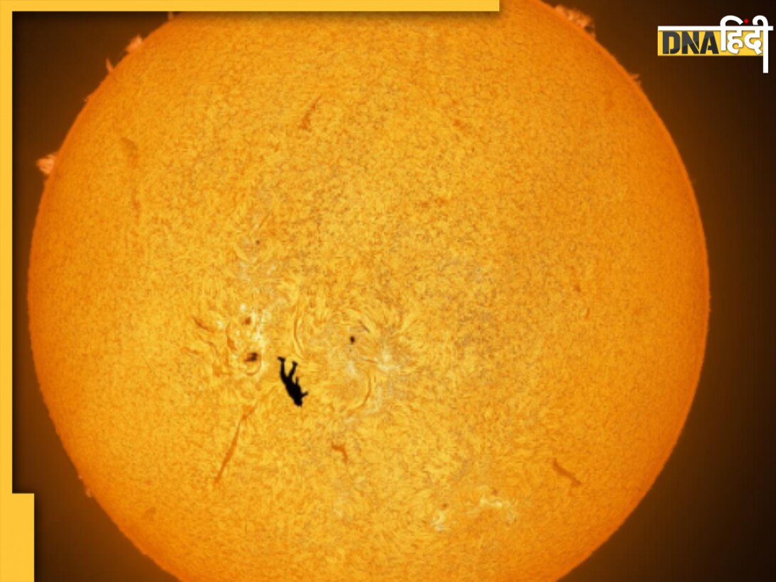 स्काइड्राइवर ने जब सूरज के सामने लगाई छलांग, कैमरे में कैद हुई दुर्लभ तस्वीर, सोशल मीडिया पर वायरल हुआ Photo