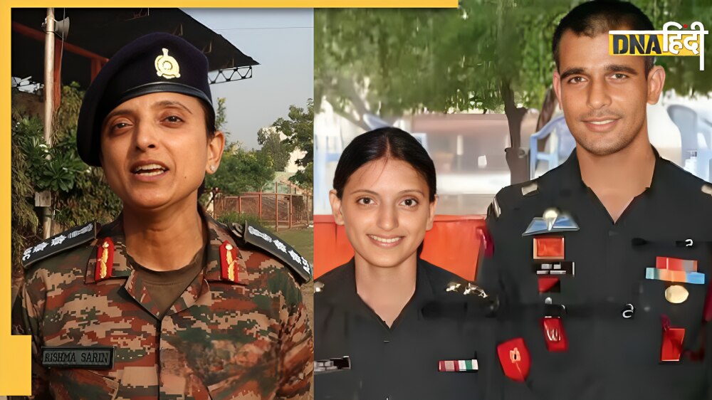 देश के हीरो मेजर मोहित शर्मा की जीवनसंगिनी रिशमा सरीन से मिलिए, जानें Indian Army में किस पद पर हैं तैनात