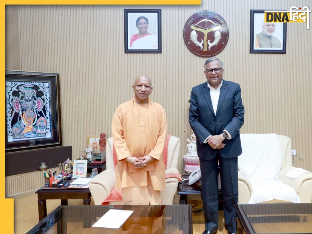 CM योगी आदित्यनाथ और Tata Group के चेयरमैन की मुलाकात, लखनऊ में टेक हब और 30 हजार IT जॉब्स का रोडमैप तैयार