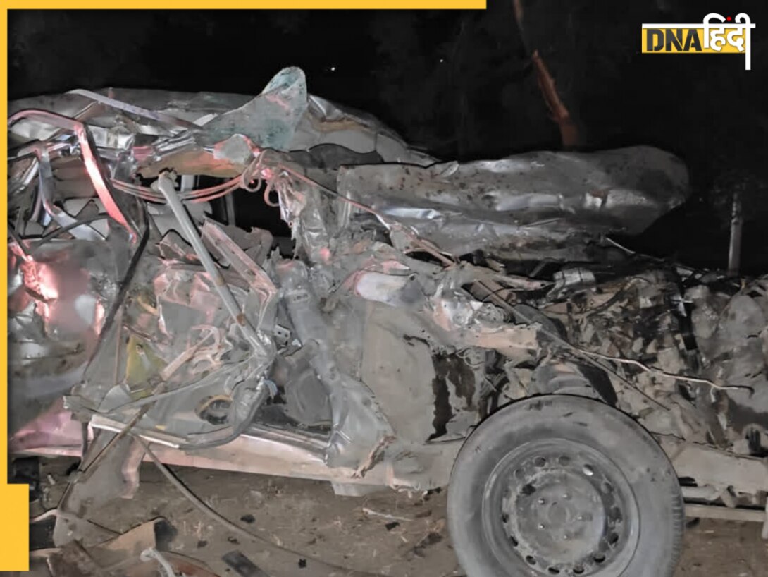 Gujarat Accident: गुजरात के बनासकांठा में ट्रक-कार की भिड़ंत, चीख-पुकार के बीच 6 लोगों ने तोड़ा दम