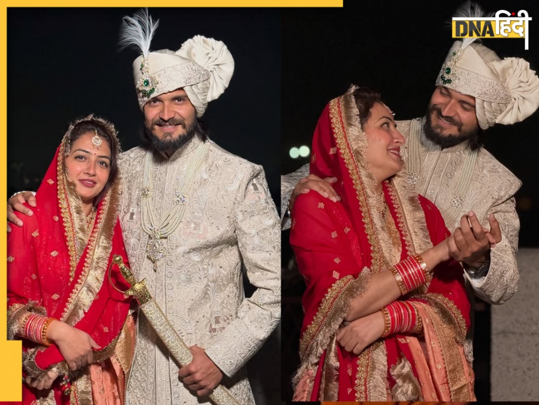 Vada Pav Girl चंद्रिका दीक्षित ने गुपचुप रचाई दूसरी शादी? लाल जोड़े में मिस्ट्री मैन संग शेयर कीं तस्वीरें