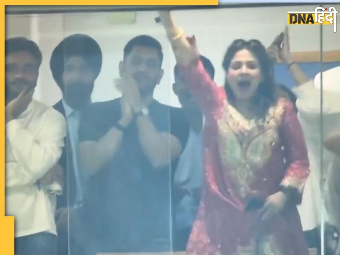 IND vs ENG: जब बीच मैच झूम उठीं साक्षी, पीछे खड़े धोनी का रिएक्शन हुआ वायरल – देखें वीडियो