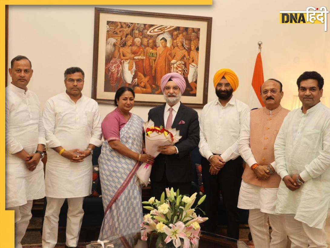 दिल्ली के उपराज्यपाल तरनजीत सिंह संधू से मिलीं CM रेखा गुप्ता, इस अहम मुलाकात पर क्या बोलीं मुख्यमंत्री?