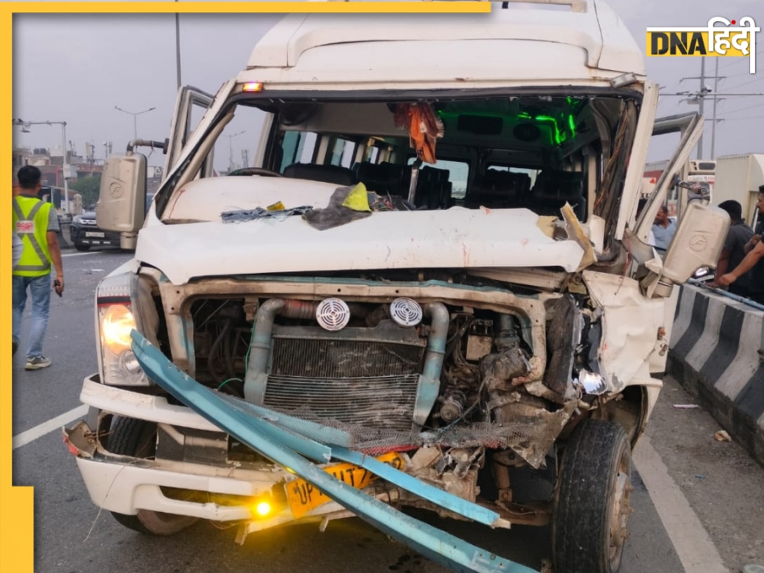 गाजियाबाद एक्सप्रेसवे पर बस और थार की टक्कर ने ली 3 की जान, कई यात्रियों की हालत नाजुक