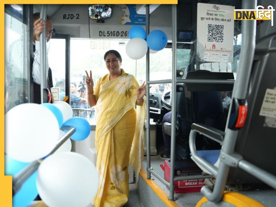 दिल्ली की सड़कों पर अब दौड़ेंगी 200 और नई ईवी बसें, सीएम रेखा गुप्ता ने दिखाई हरी झंडी