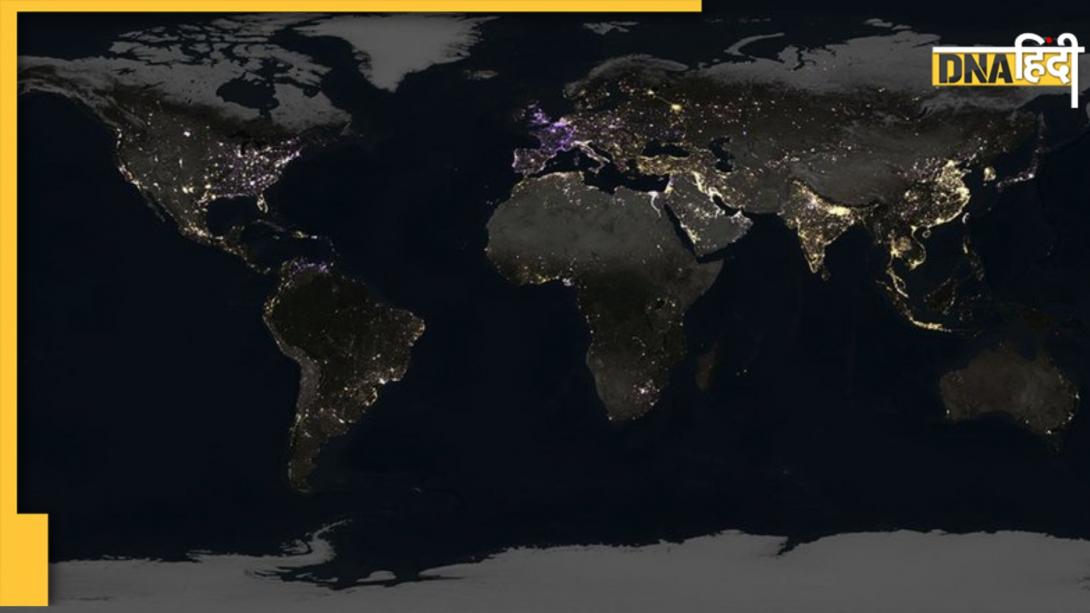 अंधेरे में भी जगमग... NASA की नाइटमैप में अलग ही चमक रहा यूपी-बिहार, इंटरनेट पर तस्वीरें वायरल