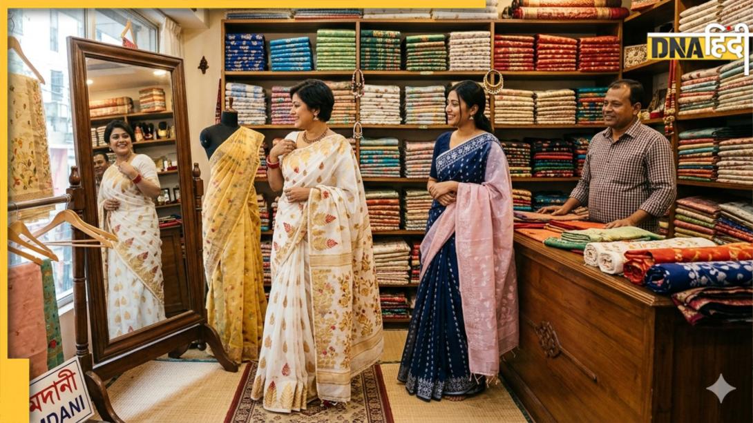 Jamdani Saree: हर महिला को पसंद क्यों है जामदानी साड़ी, बंगाल से क्या है इसका कनेक्शन?