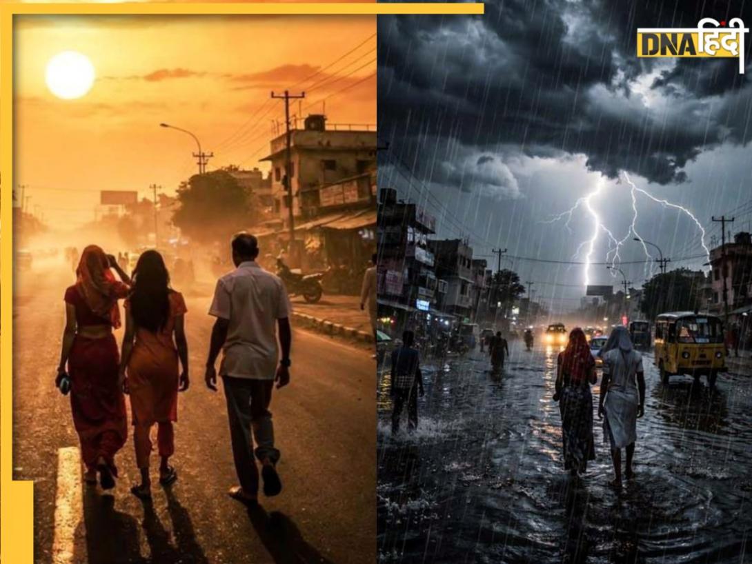 Aaj ka Mausam: गर्मी, बारिश और आंधी का डबल अटैक! जानिए आज आपके शहर का मौसम बिगाड़ेगा प्लान या देगा राहत