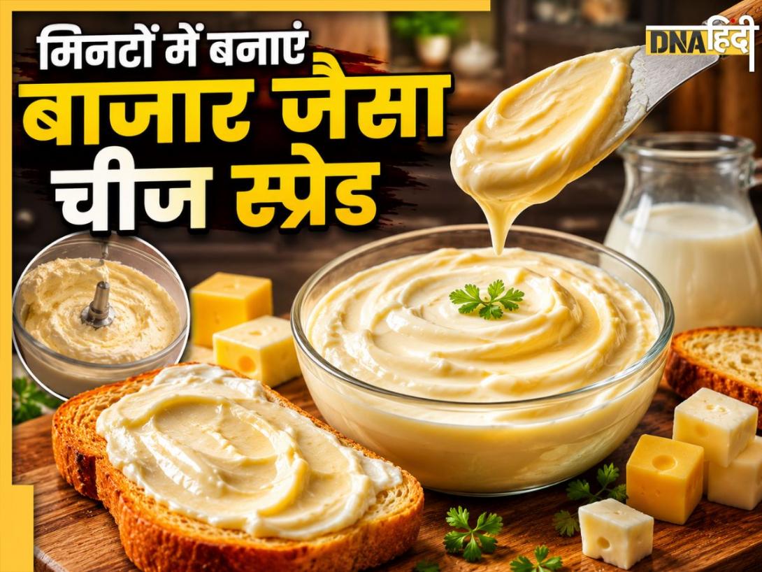 Cheese Spread: 5 मिनट में घर पर ऐसे बनाएं बाजार जैसा चीज स्प्रेड, बच्चे भूल नहीं पाएंगे टेस्ट