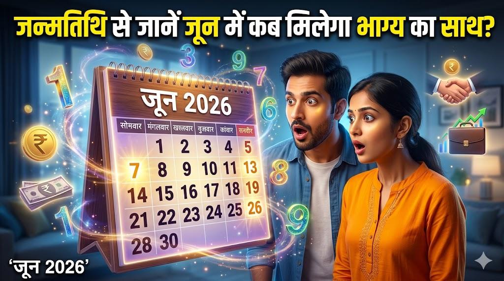 Numerology: जन्म मूलांक बता देगा किस दिन चमकेगी आपकी किस्मत? अपनी बर्थडेट से जानें जून महीने का सबसे शुभ दिन  
