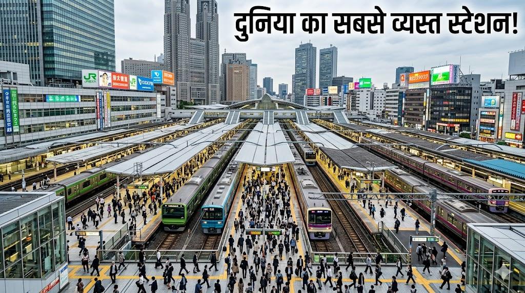 दुनिया का सबसे बिजी रेलवे स्टेशन किस देश में है? जहां रोज एक छोटे शहर जितनी आबादी करती है सफर