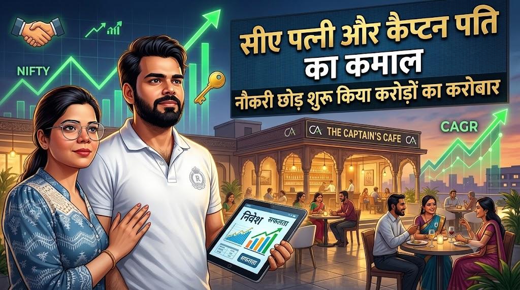 लंदन की CA पत्नी और नेवी कैप्टन पति ने खड़ा किया करोड़ों का फूड बिजनेस, नौकरी की सुरक्षा छोड़कर दांव लगाया 