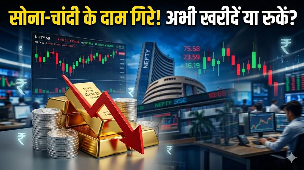 Gold-Silver Price Today: सोना-चांदी खरीदने वालों को राहत, आज फिर नरम पड़े भाव; जानें ताजा रेट 